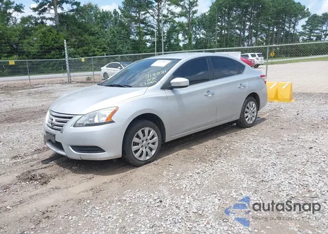 2014 Nissan Sentra Fe+ S/Fe+ Sv/S/Sl/Sr/Sv z USA, uszkodzony, nr VIN 3N1AB7AP7EY218021